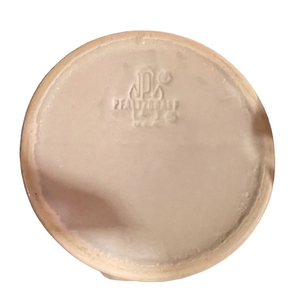 Pfaltzgraff vintage ceramic 3 piece canister set w/lids cream and blue - Picture 10 of 11